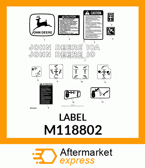 Label M118802