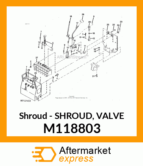 Shroud Valve M118803