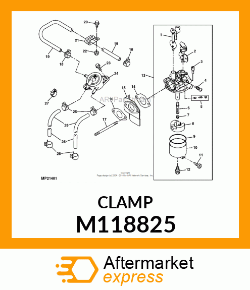 CLAMP M118825