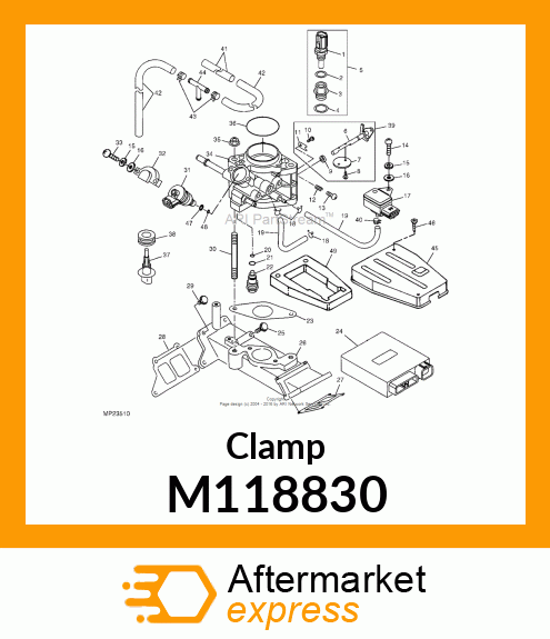 Clamp M118830