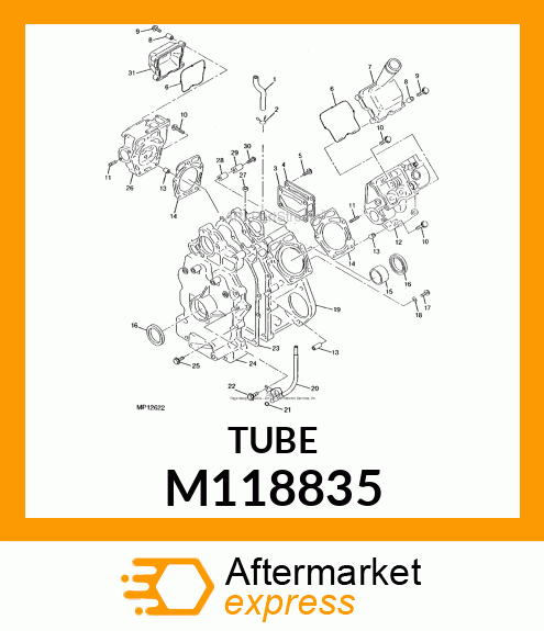 TUBE (SPECIAL SHAPED) M118835