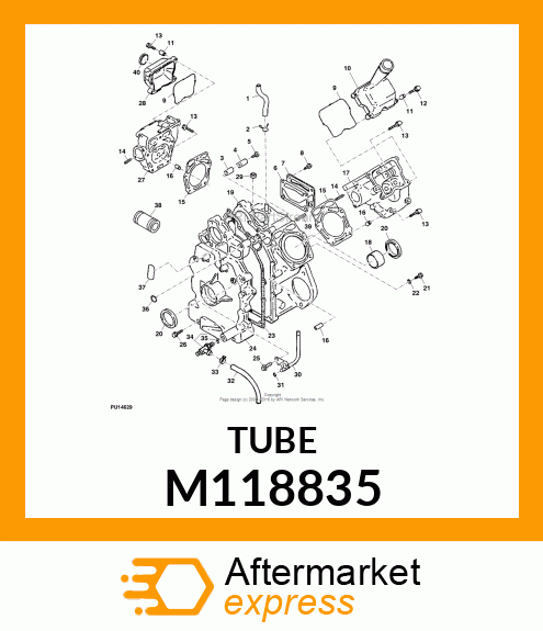 TUBE (SPECIAL SHAPED) M118835