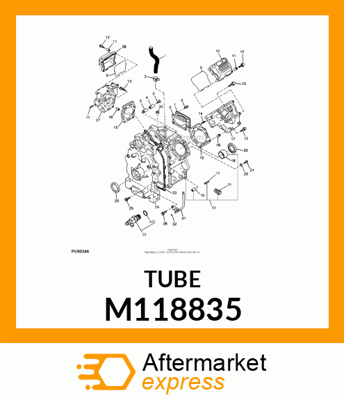 TUBE (SPECIAL SHAPED) M118835