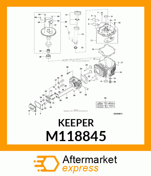 RETAINER M118845