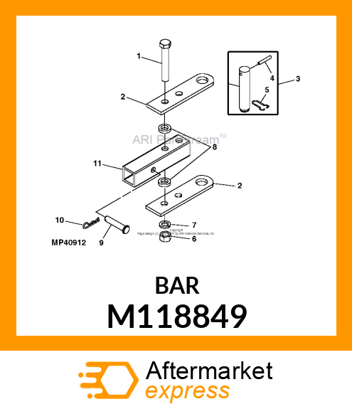 DRAWBAR M118849