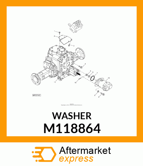 WASHER M118864