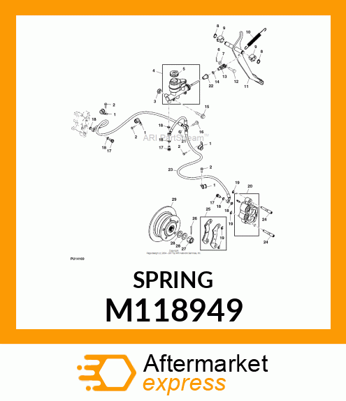 SPRING, EXTENSION M118949