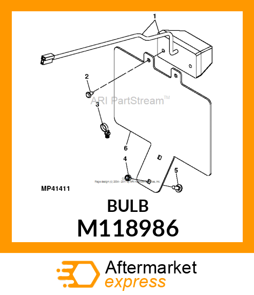 BULB, BULB, LIGHT 10W M118986