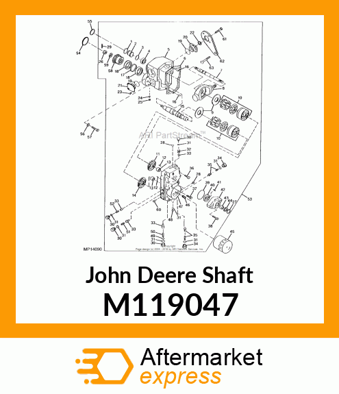 SHAFT, MOTOR M119047