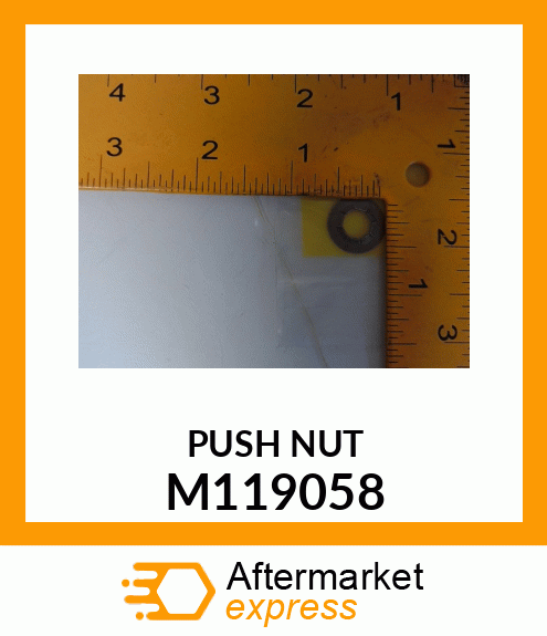 NUT, PUSH M119058