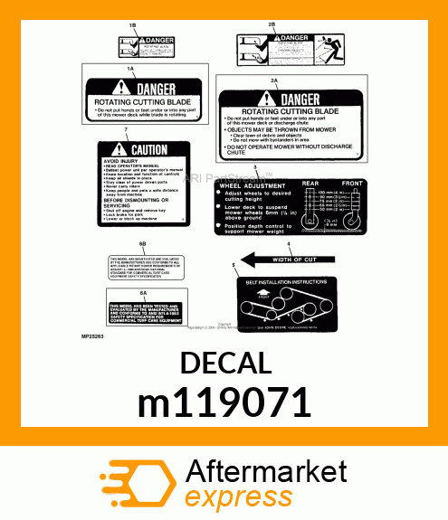 LABEL, COMPLIANCE m119071