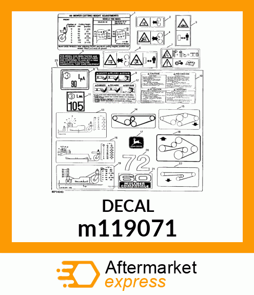 LABEL, COMPLIANCE m119071