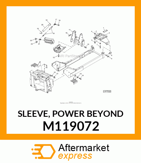 SLEEVE, POWER BEYOND M119072