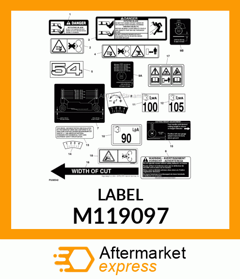 LABEL, COMPLIANCE M119097