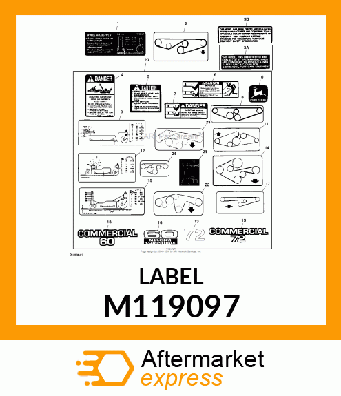 LABEL, COMPLIANCE M119097