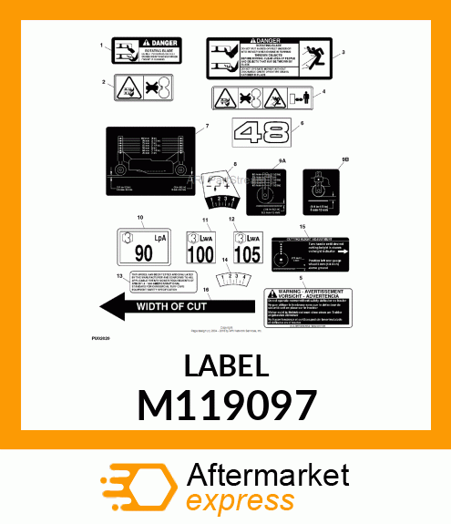 LABEL, COMPLIANCE M119097