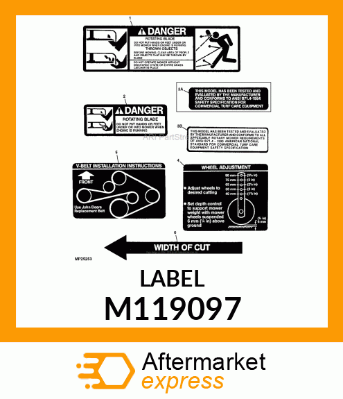 LABEL, COMPLIANCE M119097