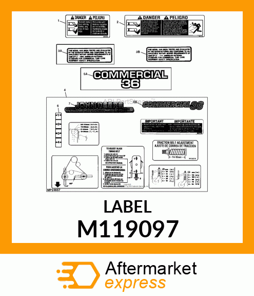 LABEL, COMPLIANCE M119097