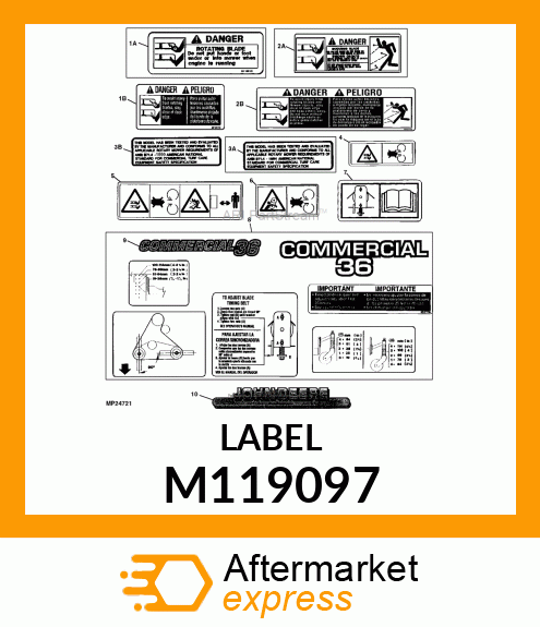 LABEL, COMPLIANCE M119097