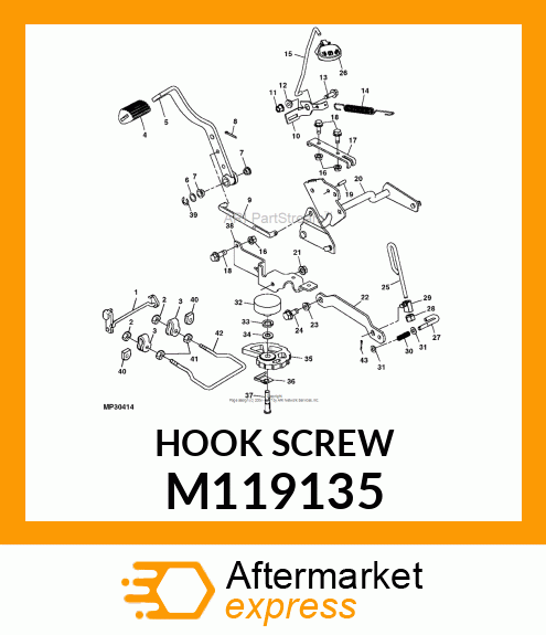 MCN, ADJUSTABLE LIFT M119135