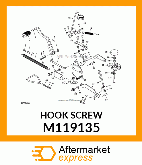 MCN, ADJUSTABLE LIFT M119135