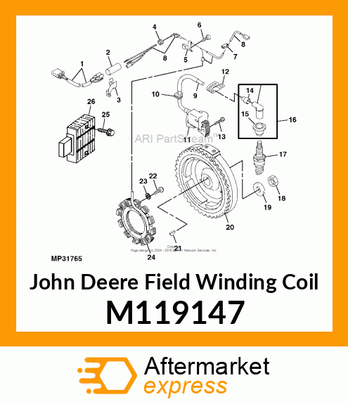 COIL, CHARGING M119147