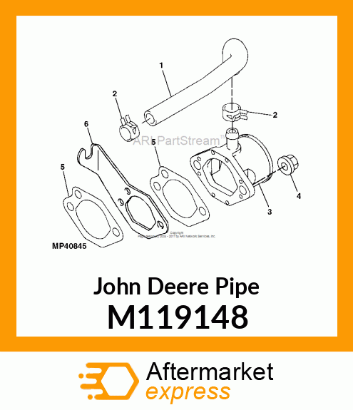 PIPE, INTAKE M119148