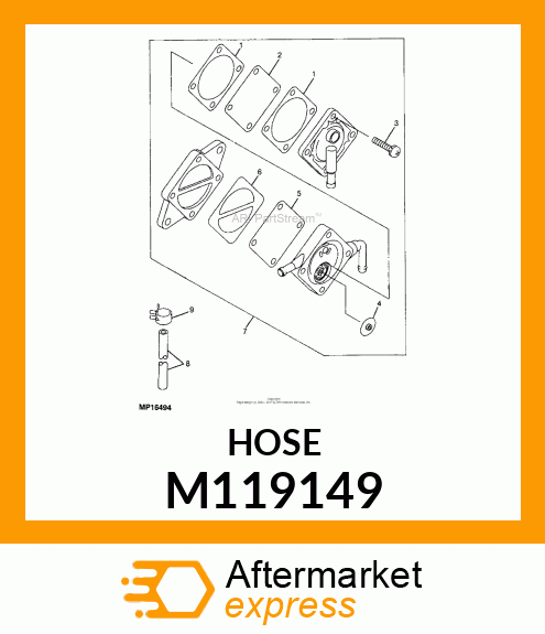 TUBE, PVC M119149