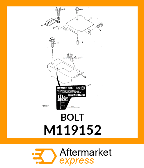 BOLT M119152