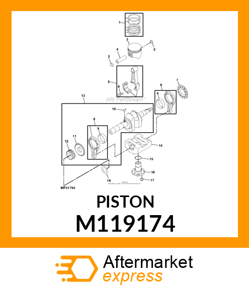 PISTON M119174