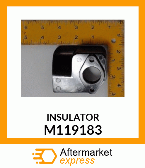 INSULATOR PLASTIC M119183