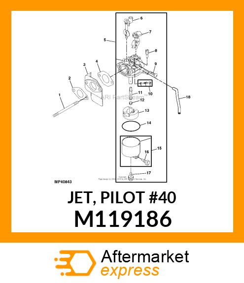 JET, PILOT #40 M119186