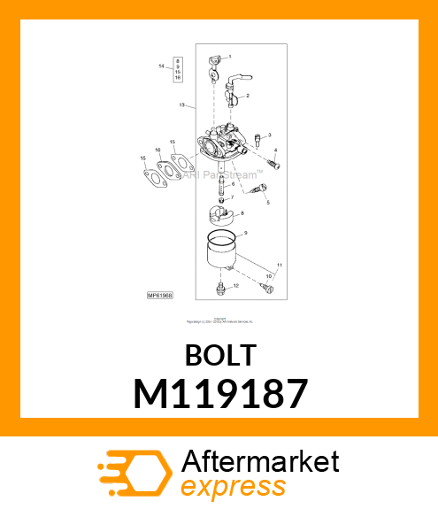 BOLT M119187