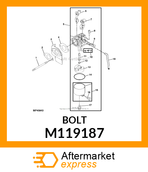 BOLT M119187