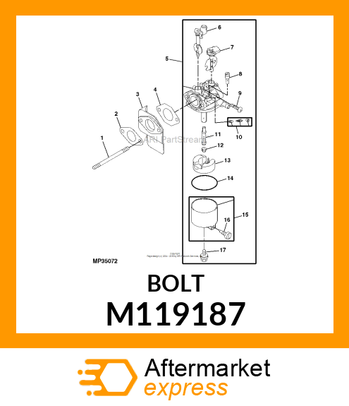 BOLT M119187