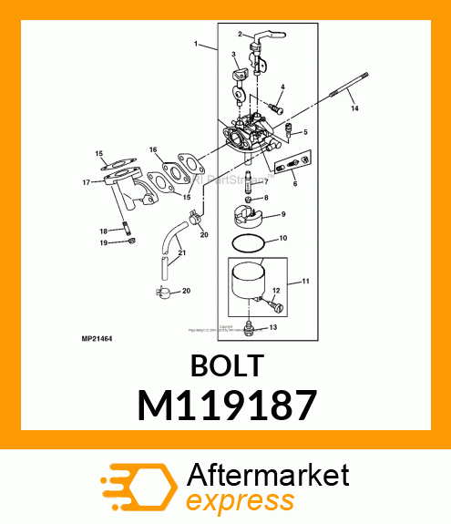 BOLT M119187