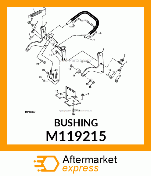 BUSHING, PIVOT M119215