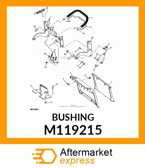 BUSHING, PIVOT M119215