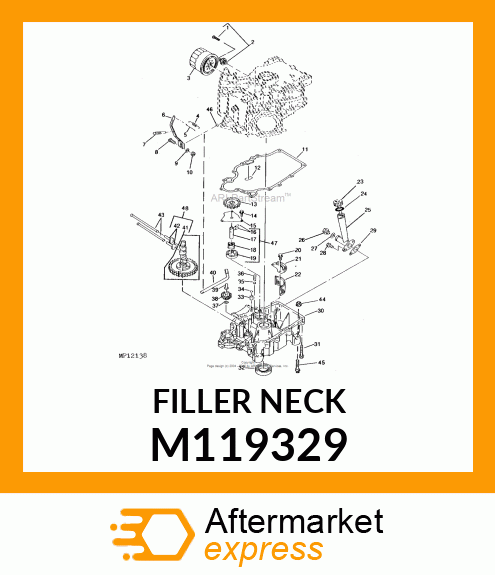 NECK, OIL FILLER M119329