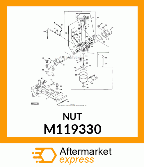 NUT M119330