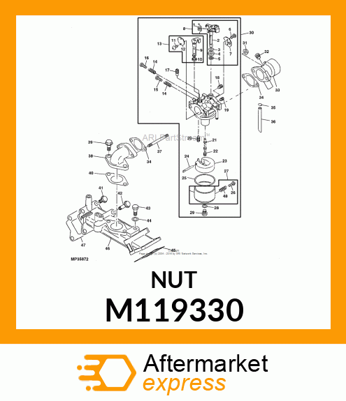 NUT M119330