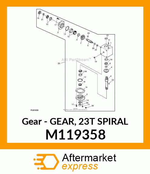 Gear M119358