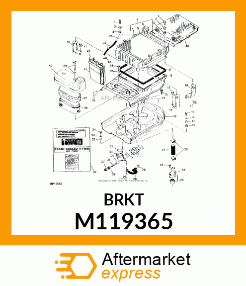 Bracket M119365