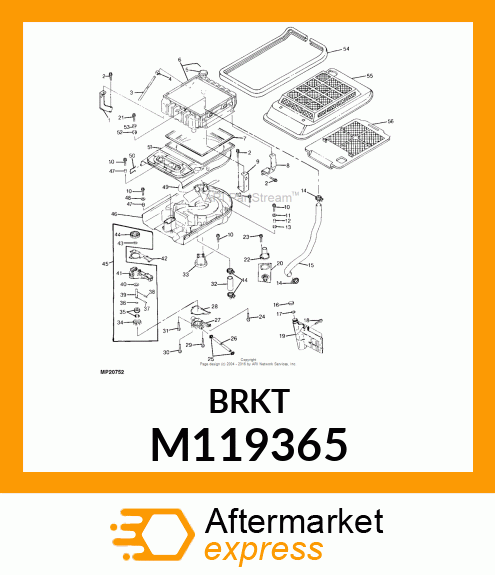 Bracket M119365