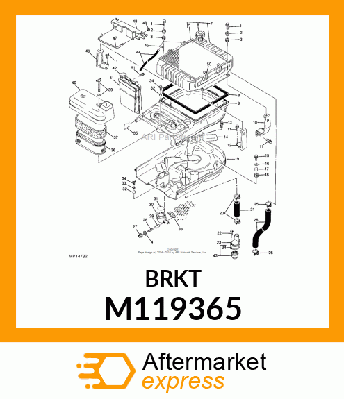 Bracket M119365