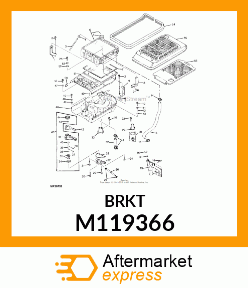 Bracket M119366