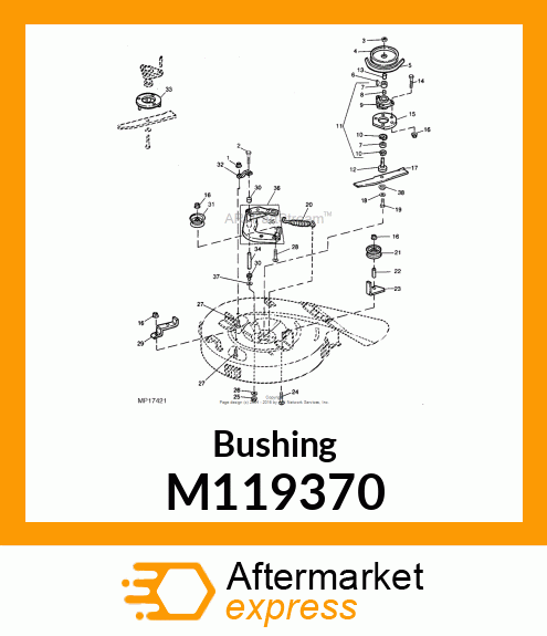 Bushing M119370