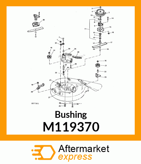 Bushing M119370