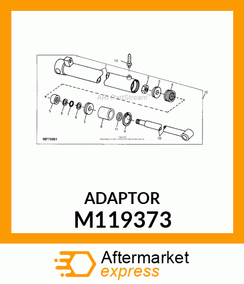 FITTING, BARBED M119373