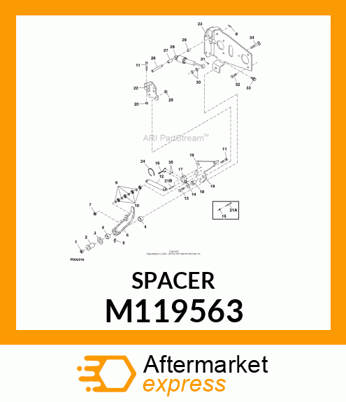 SPACER M119563